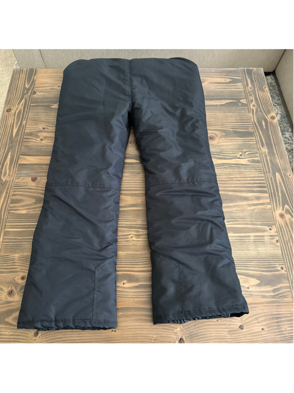 Girls AQ Arctic Quest Snow Bib Overalls Size 16 Black Ski Snow Pants Bibs - Picture 5 of 6